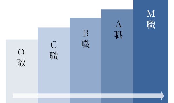 研修社員 社員 主任 店長